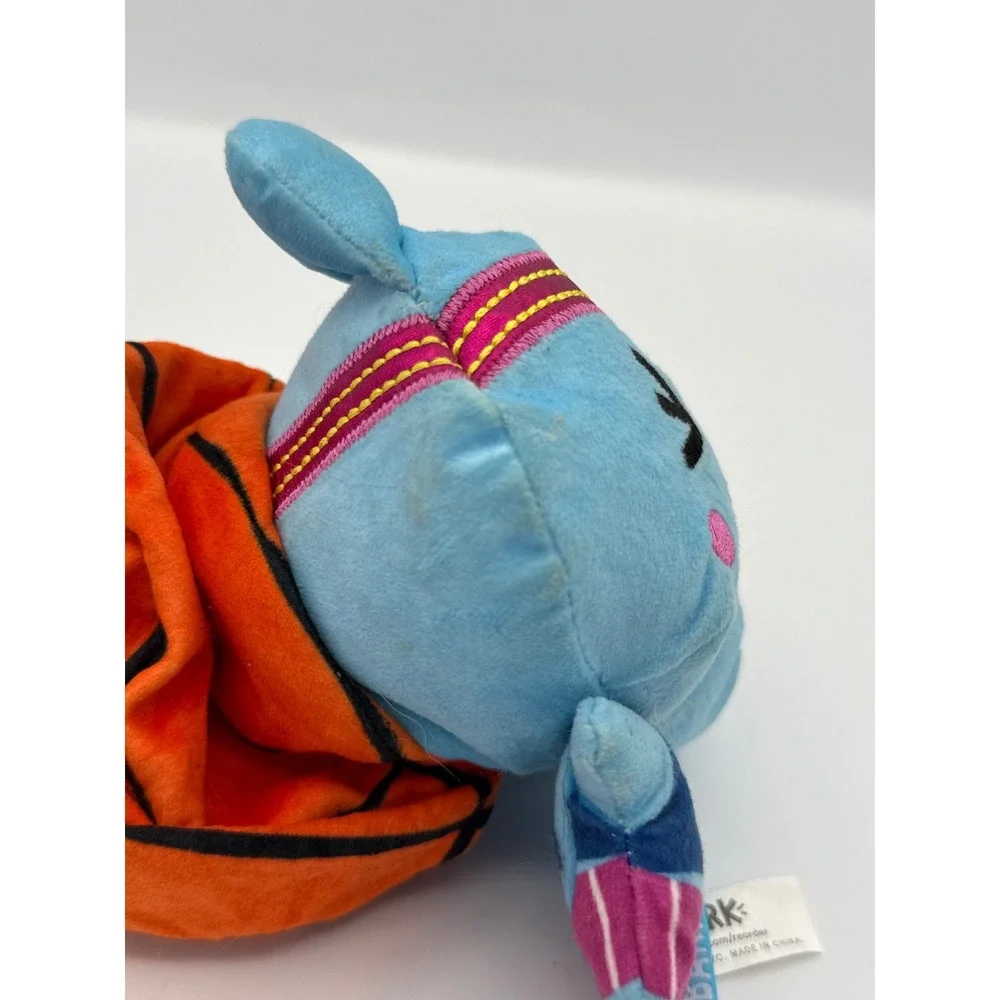 Bark Basketball Cat Plush Dog Toy Unisex Small Blue Orange Sports BarkBox